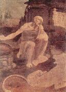 LEONARDO da Vinci Unfinished painting of St. Jerome in the Wilderness France oil painting artist